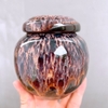 Bộ ấm chén uống trà ⚱  ấm trà Kẻ Miệng Cẩm Lai Đỏ ⚱ Gốm Sứ Bát Tràng GOMPHUQUY HN05