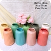 Lọ hoa decor ?? Gốm Sứ Bát Tràng ?? bình gốm cắm hoa,Lọ Dọc S1 cao cấp hỏa biến GOMPHUQUY TM10