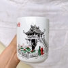 Cốc sứ,ly sứ ?? Gốm Sứ Bát Tràng ?? cốc uống nước,trà sữa,Cốc Hà Nội decor đẹp GOMPHUQUY