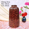 Bình hoa decor ⚱ Gốm Sứ Bát Tràng men kim sa hoả biến ⚱ bình gốm cắm hoa đẹp GOMPHUQUY TT12