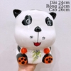 Lợn Đất, heo đất ?? Gốm Sứ Bát Tràng ?? heo đất tiết kiệm, ống heo size lớn decor GOMPHUQUY TTO01