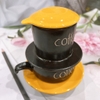 Phin pha cafe ⚱ Gốm Sứ Bát Tràng ⚱ phin màu, phin vẽ decor cao cấp GOMPHUQUY