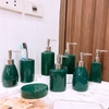 Bình đựng dầu gội ⚱ Gốm Sứ Bát Tràng ⚱ chai chiết xà phòng,bình sứ Xanh Cổ Vịt GOMPHUQUY DNC05