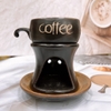 Cốc sứ,ly sứ ⚱ Gốm Sứ Bát Tràng ⚱ cốc cafe, tách cafe đun nóng cao cấp decor đẹp GOMPHUQUY