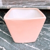 Chậu cây mini đẹp ?? Gốm Sứ Bát Tràng ?? chậu trồng sen đá,chậu Vuông Vát S1 GOMPHUQUY TM46