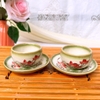 Bộ ấm trà ?? Gốm Sứ Bát Tràng ?? bộ ấm chén,Trâu Bé hỏa biến đẹp cao cấp decor GOMPHUQUY ĐL03
