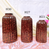 Bình hoa decor ⚱ Gốm Sứ Bát Tràng men kim sa hoả biến ⚱ bình gốm cắm hoa đẹp GOMPHUQUY TT12