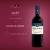 Giống nho Merlot và chai vang trứ danh Clos Du Bois 2011