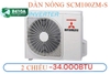 Điều hòa multi 1 nóng 5 lạnh SCM100ZM-S  2 chiều Inverter 34.000BTU