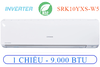 Điều hòa Mitsubishi SRK/SRC10YXS-W5 - 1 CHIỀU INVERTER - 9.000BTU