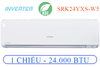 Điều hòa Mitsubishi SRK/SRC24YXS-W5 - 1 CHIỀU INVERTER - 24.000 Btu