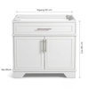 Khung Tủ Bếp & Đảo Bếp Gỗ 1White Ove 36inch