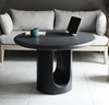 Bàn sofa SOHO BLACK ROUND TABLE - Đá Xi Măng