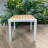 Bàn cafe sân vườn mặt gỗ