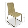 Ghế đan dây vuông Patti Chair Bloomingville