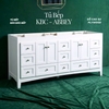 Khung Tủ Bếp & Đảo Bếp ABBEY 72inch
