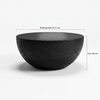 Bàn sofa tròn Cup Travertine - đá xi măng