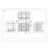 Tủ Lavabo Horizon 42-inch White