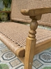 Ghế đan nhựa giả mây bench