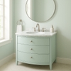 Tủ Lavabo Xanh Ngọc 36 inch