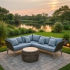 Sofa góc đan dây Polyeste Article