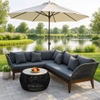 Sofa góc đan dây Polyeste Article