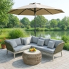 Sofa góc đan dây Polyeste Article