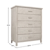 Tủ gỗ Phoenix 5 hộc kéo