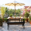 Bộ bàn ăn 2 ghế cao cấp Honey