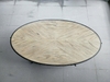 Bàn sofa oval phòng khách Gabby