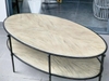 Bàn sofa oval phòng khách Gabby