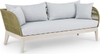 Set ghế sofa ngoài trời màu xanh rêu Article