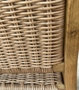 Ghế đan nhựa giả mây bench