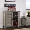 Tủ để giày trang trí Farmhouse