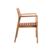 Bộ bàn ăn ngoài trời Miloo – Ghế bành gỗ Teak Article