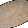 Bàn sofa oval phòng khách