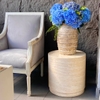 Đôn trang trí Travertine Bee - Đá xi măng