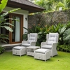 Bộ ghế thư giãn nhựa giả mây Lifestyle Garden