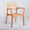 Bộ bàn ăn ngoài trời Miloo – Ghế bành gỗ Teak Article