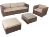 Bộ ghế sofa góc mây Wowcher 4 món