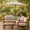 Sofa góc ngoài trời  Barosa