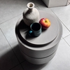 Đôn trang trí Cement Gray Travertine  - Đá xi măng