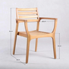 Bộ bàn ăn ngoài trời Miloo – Ghế bành gỗ Teak Article