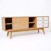 Tủ tivi Kids Curato 3 hộc cửa lùa