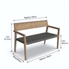 Ghế bench Outdoor Armen