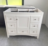 Khung Tủ Bếp & Đảo Bếp Gỗ Abbey màu trắng 42inch
