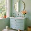 Tủ Lavabo Xanh Ngọc 36 inch