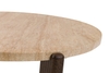 Bàn Sofa Tròn Mặt Đá Nesting Table Travertine