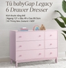 Tủ quần áo 6 ngăn kéo baby Gap Legacy