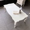 Bàn Sofa, bàn cafe tân cổ điển màu trắng